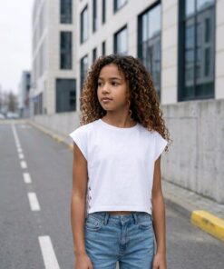 Beyaz Zincirli T-Shirt
